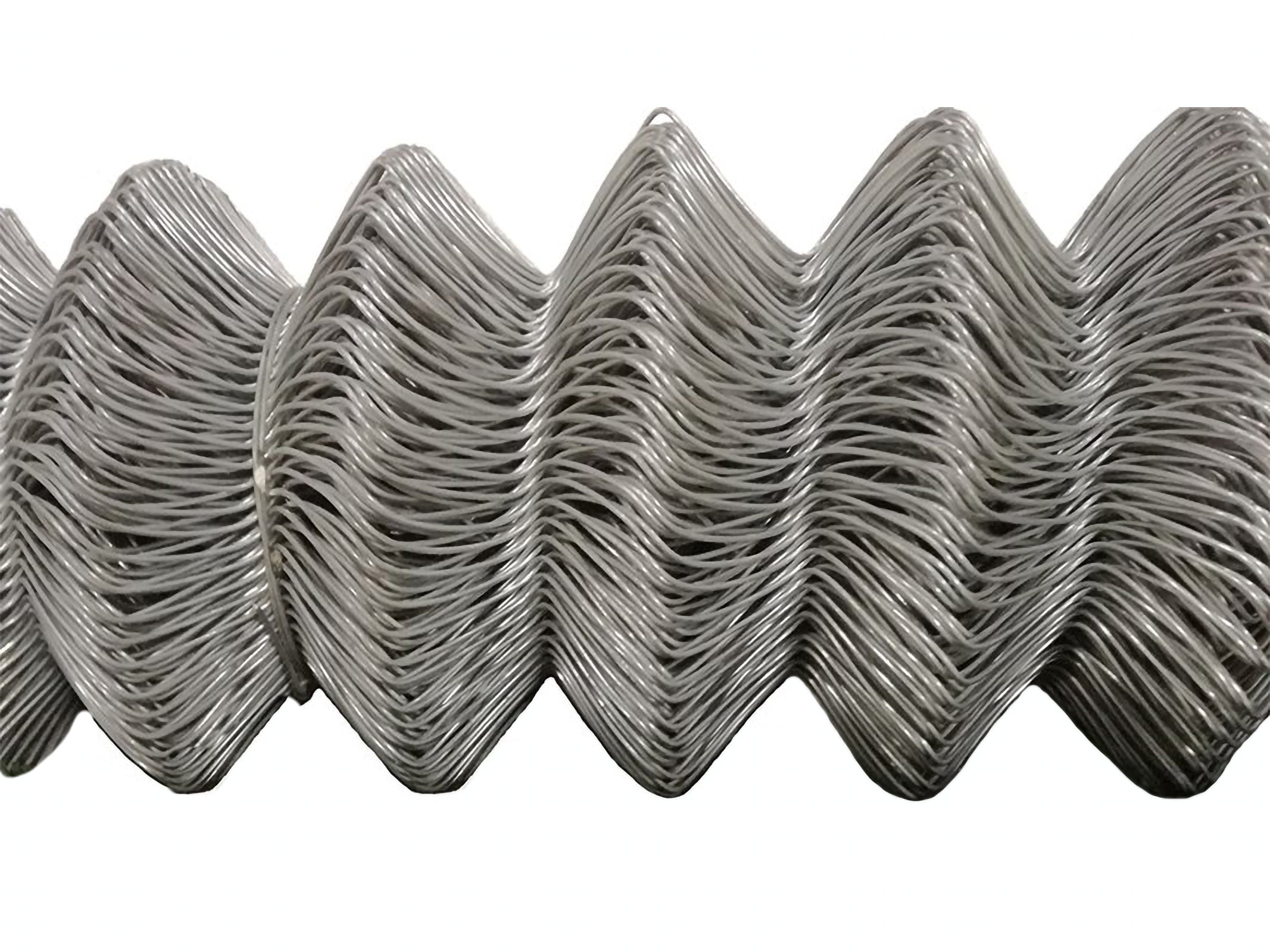 2pz rete per recinzione zincata altezza h 100 cm maglia sciolta 50x50 mm filo ø 1,7 mm lughezza rotolo da 25 mt per recinzione grigio cod:ferx.mi.11.stock