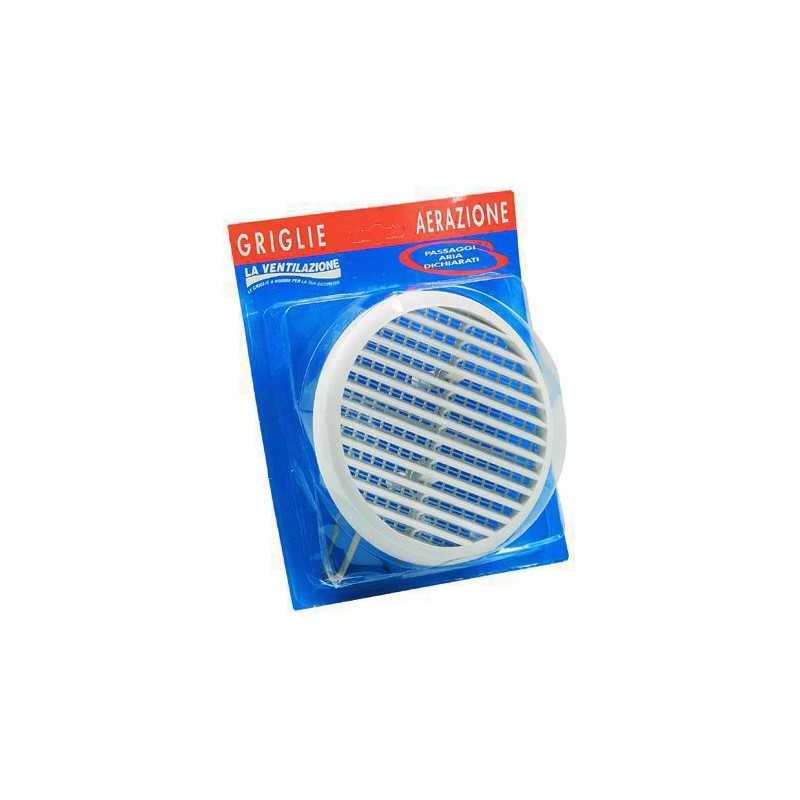 Griglie aerazione abs con Rete Tonde Blist.Tur100X 40- 80 Mm