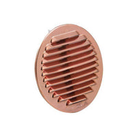 Griglie aerazione Rame con Rete Tonde 80-125 Mm