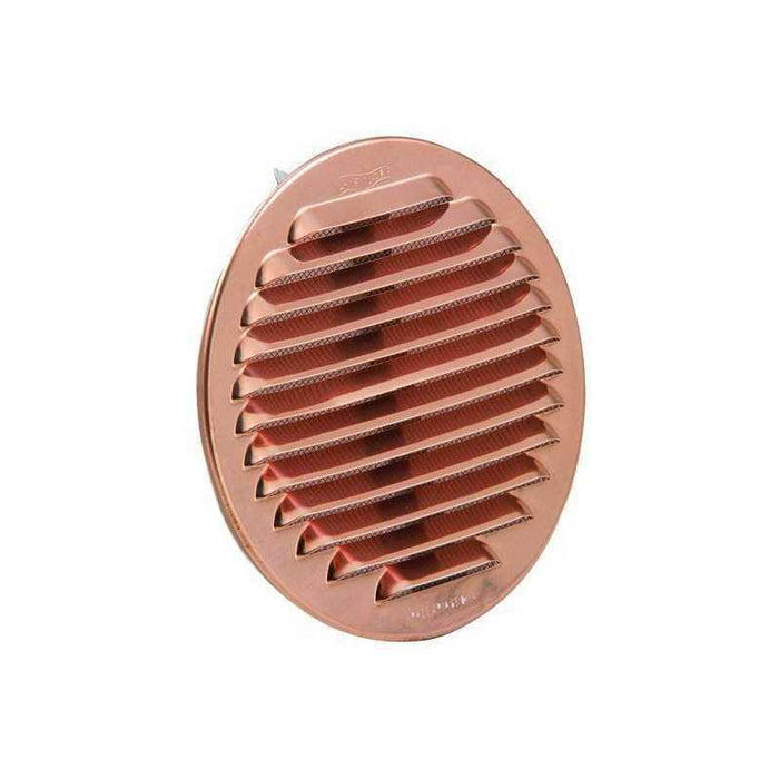 Griglie aerazione Rame con Rete Tonde 80-125 Mm
