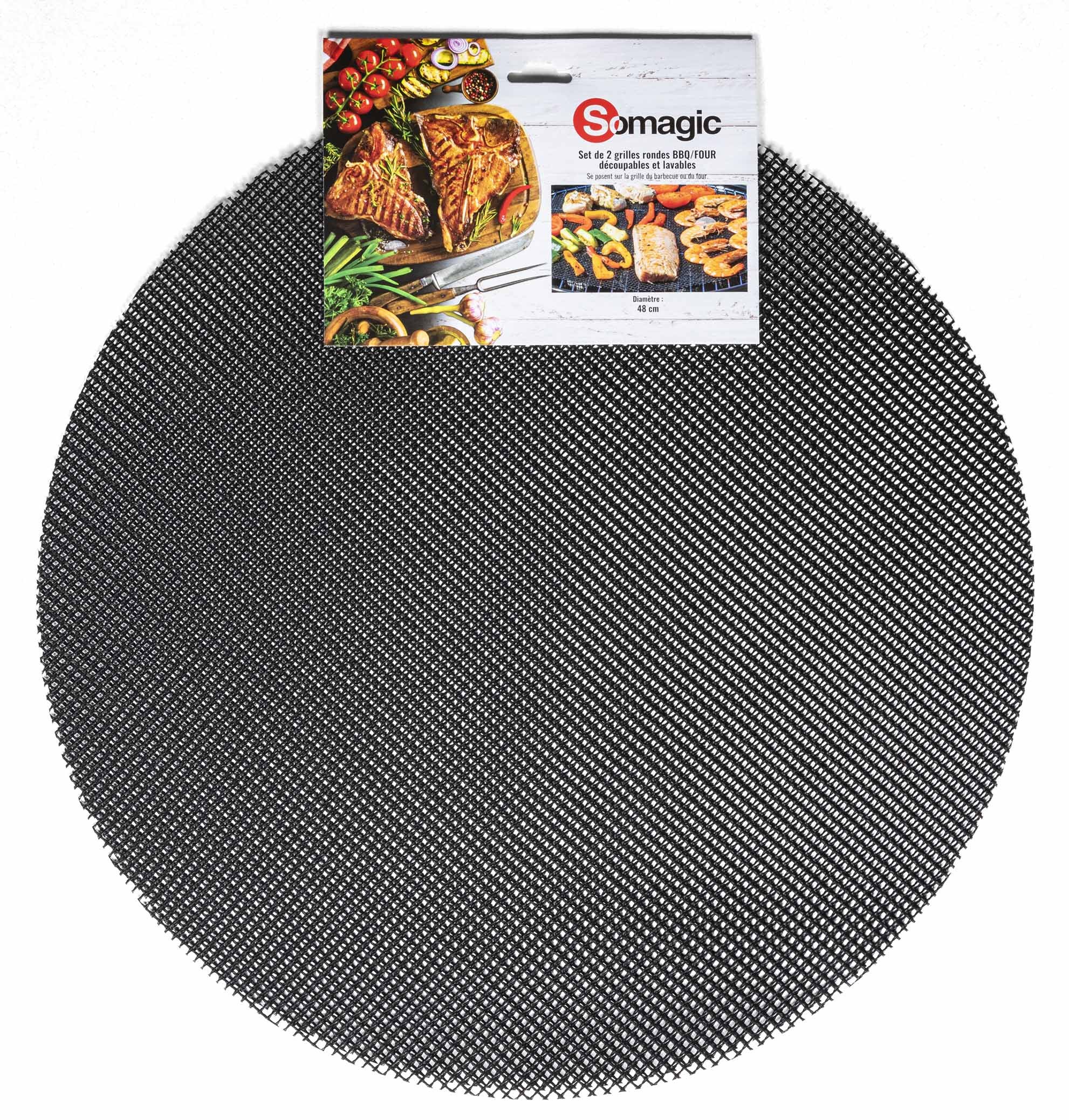 Set di 2 griglie lavabili e ritagliabili