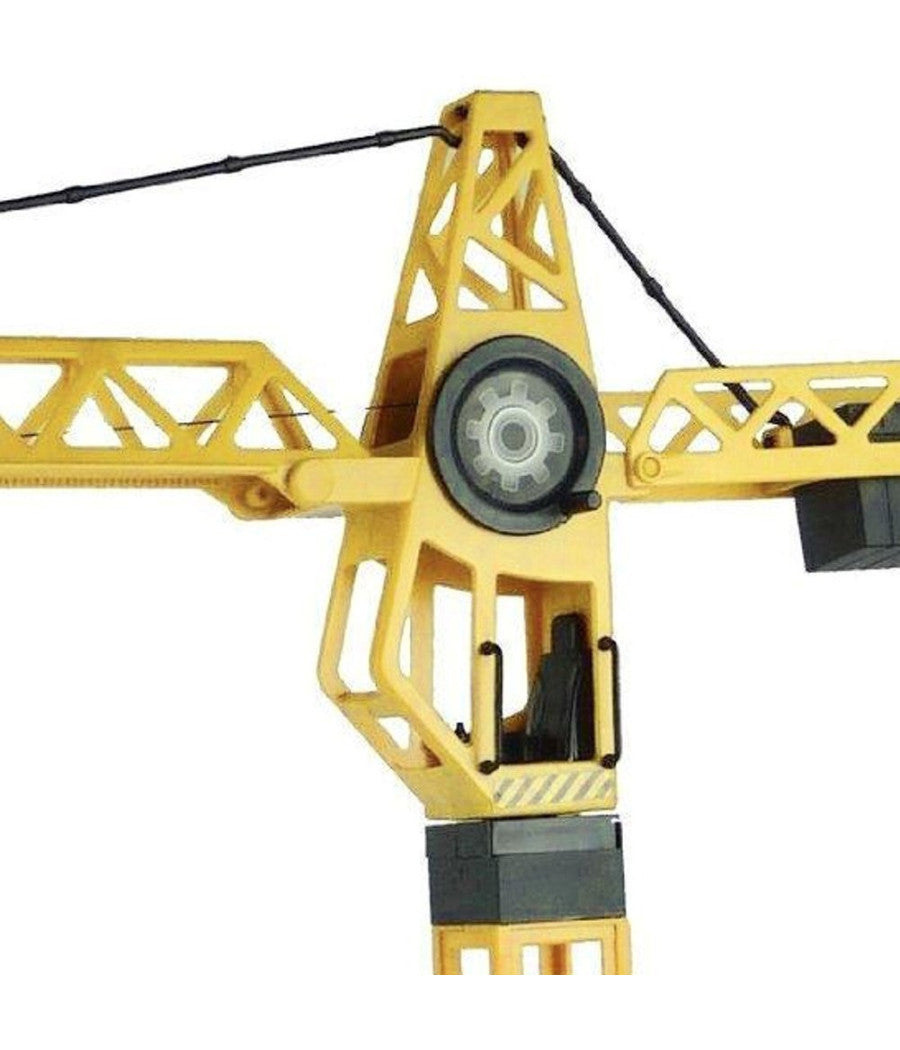 Gru Cantiere Giocattolo Per Bambini Con Rotazione E Sollevamento 57cm         