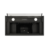 Gruppo cappa sottopensile Kripto60 nero Samet