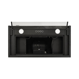 Gruppo cappa sottopensile Kripto60 nero Samet