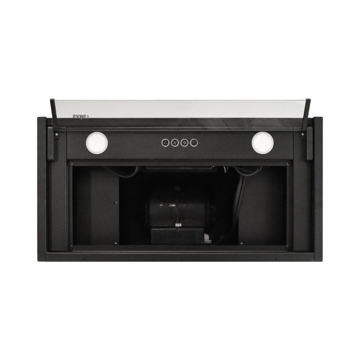 Gruppo cappa sottopensile Kripto60 nero Samet