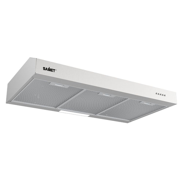 Gruppo cappa sottopensile Tornado9025 inox Samet