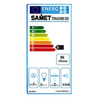 Gruppo cappa sottopensile Tornado9025 inox Samet