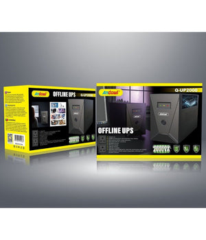 Gruppo Di Continuità  2000va Q-up2000 Smart Offline Ups Supporta Windows Linux Mac         