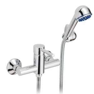 Gruppo doccia esterno con kit cromato jackie