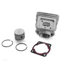 Gruppo termico per motozappa 52cc - ricambio compatibile cilindro + pistone per motori a 2 tempi da 52cc