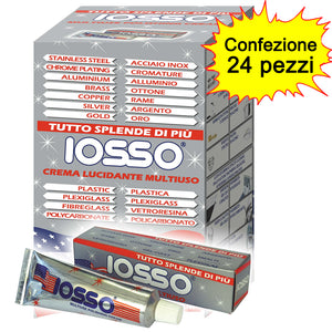 Polishing cream iosso espositore dispenser pezzi 24