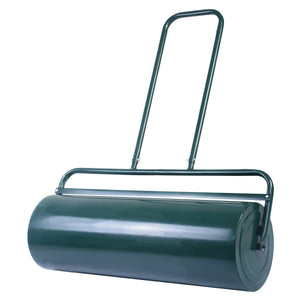 Rullo per prato 63L di acciaio a forma di U, Rullo ideale per avere prato liscio e livellato Verde-Attrezzi da giardino