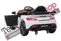 Auto Elettrica Per Bambini Mercedes GTR GT-R AMG 12V - Small-Bianco