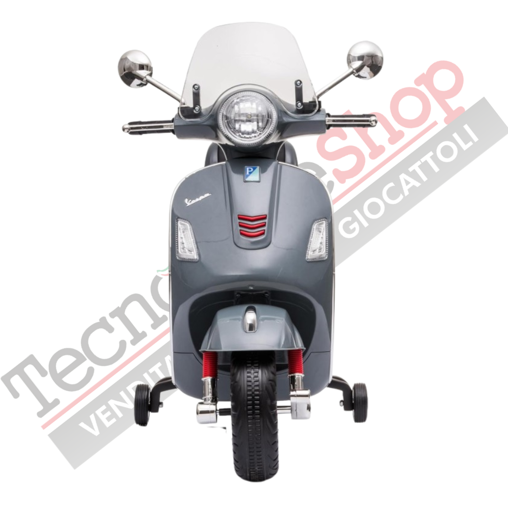 Moto Elettrica GTS Super 12V con Bauletto e Parabrezza-Grigio