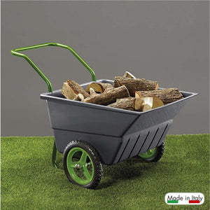 Verdemax carriola multiuso rettangolare con capacita'Â di litri 110