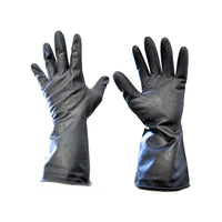 Guanti Gomma Neri 10 Protexio 08113