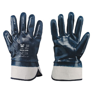 'GUANTI NBR MANICHETTA TELA 'BROK 800' Tg. 10 XL'