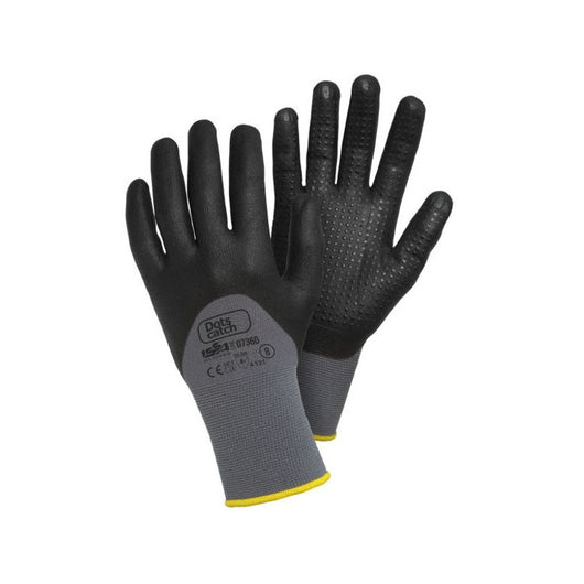 Guanti Nitrile Dots Neri 10 Issa