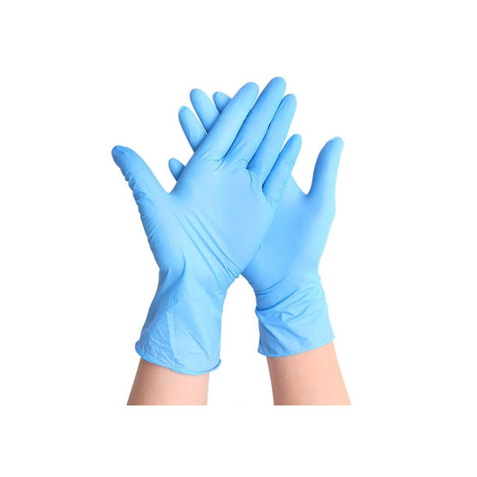 Guanti nitrile tg. m pacco da 100pz senza polvere monouso non sterili ambidestri