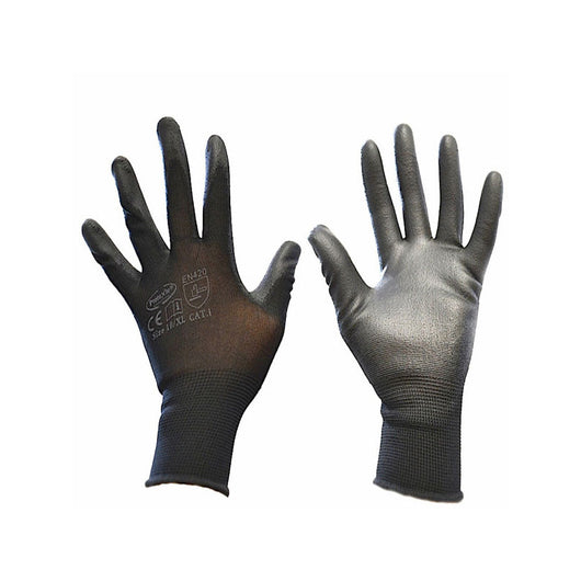 Guanti Poliuretano Neri 8 Protexio 05790
