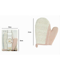 Guanto Doccia Bagno Esfoliante Per Cura Pulizia Di Pelle Corpo 21 Cm Rosa 79661         