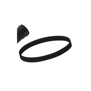 Guarnizione di tenuta ALA Ø10 cm in silicone nero per stufe a pellet – A.L.A.
