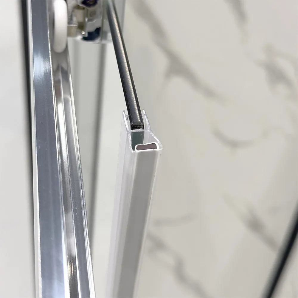 Guarnizione magnetica trasparente 200 cm per nicchia doccia 5-6 mm