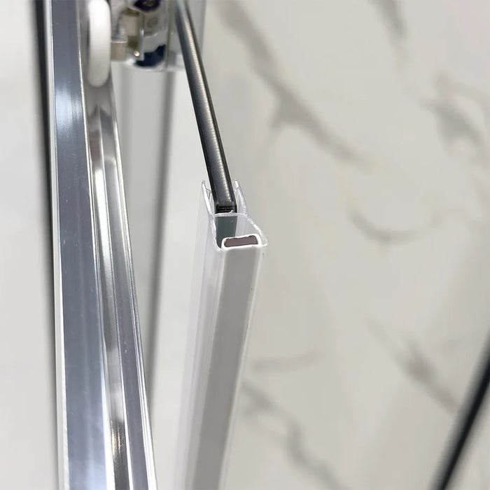 Guarnizione magnetica trasparente 200 cm per nicchia doccia 5-6 mm