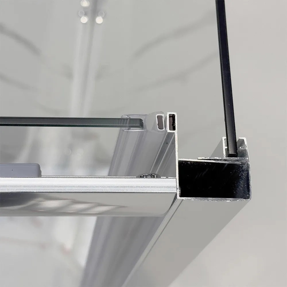 Guarnizione magnetica trasparente 200 cm per nicchia doccia 5-6 mm