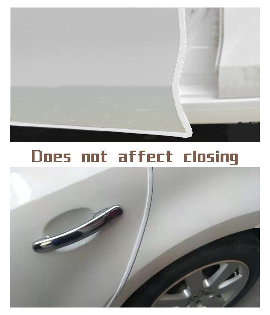 Guarnizione Porta Auto Gomma Portiera Striscia Protezione Universale 5 Mt Bianca         