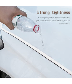 Guarnizione Porta Auto Gomma Portiera Striscia Protezione Universale 5 Mt Bianca         