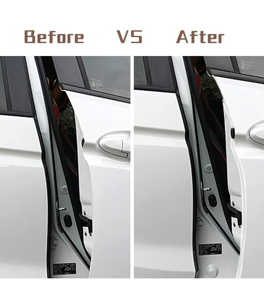 Guarnizione Porta Auto Gomma Portiera Striscia Protezione Universale 5 Mt Bianca         