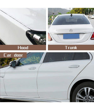 Guarnizione Porta Auto Gomma Portiera Striscia Protezione Universale 5 Mt Bianca         