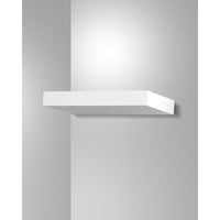 Guia - Applique da parete a LED in alluminio Fabas Luce - Led integrato IP20 Bianca - 17 cm