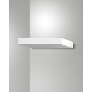 Guia - Applique da parete a LED in alluminio Fabas Luce - Led integrato IP20 Bianca - 24 cm