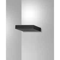 Guia - Applique da parete a LED in alluminio Fabas Luce - Led integrato IP20 Nera - 32 cm