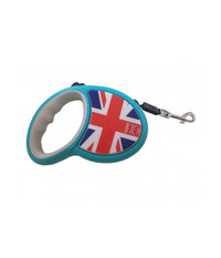 Guinzaglio Inghilterra Flexi Retrattile 5 Mt Avvolgibile Estensibile Cane 18kg         