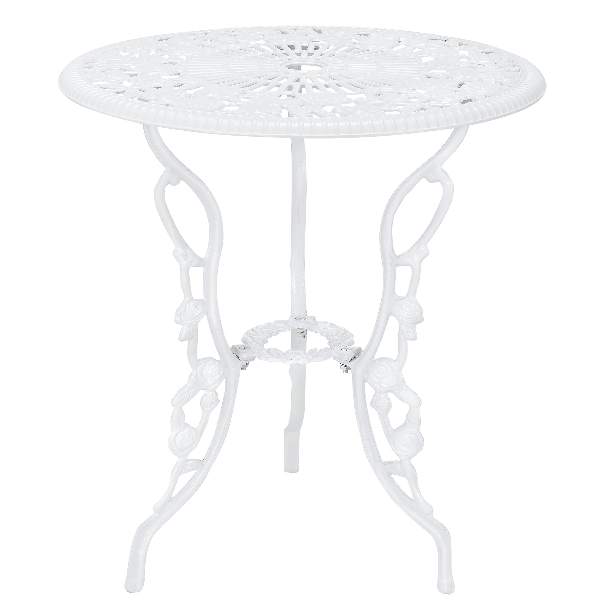 Set Mobili da Bistrot Wakefield con Motivi Floreali - Bianco casa.pro