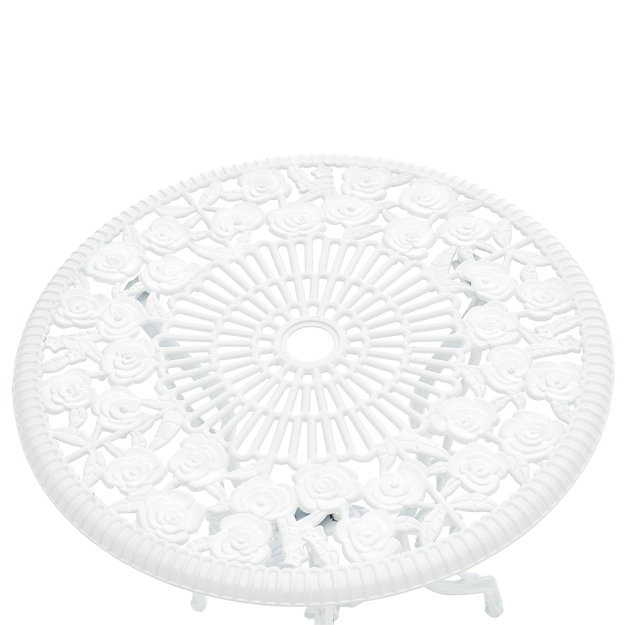 Set Mobili da Bistrot Wakefield con Motivi Floreali - Bianco casa.pro