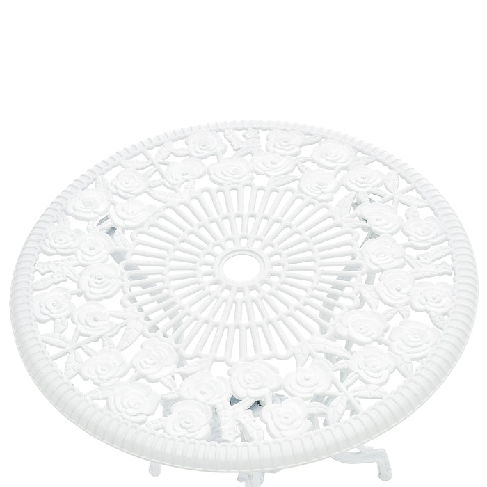 Set Mobili da Bistrot Wakefield con Motivi Floreali - Bianco casa.pro