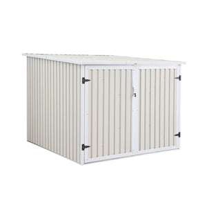 Capanno per biciclette in acciaio zincato con kit di ancoraggio - 4