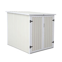 Riparo biciclette in acciaio zincato con kit di ancoraggio - 2