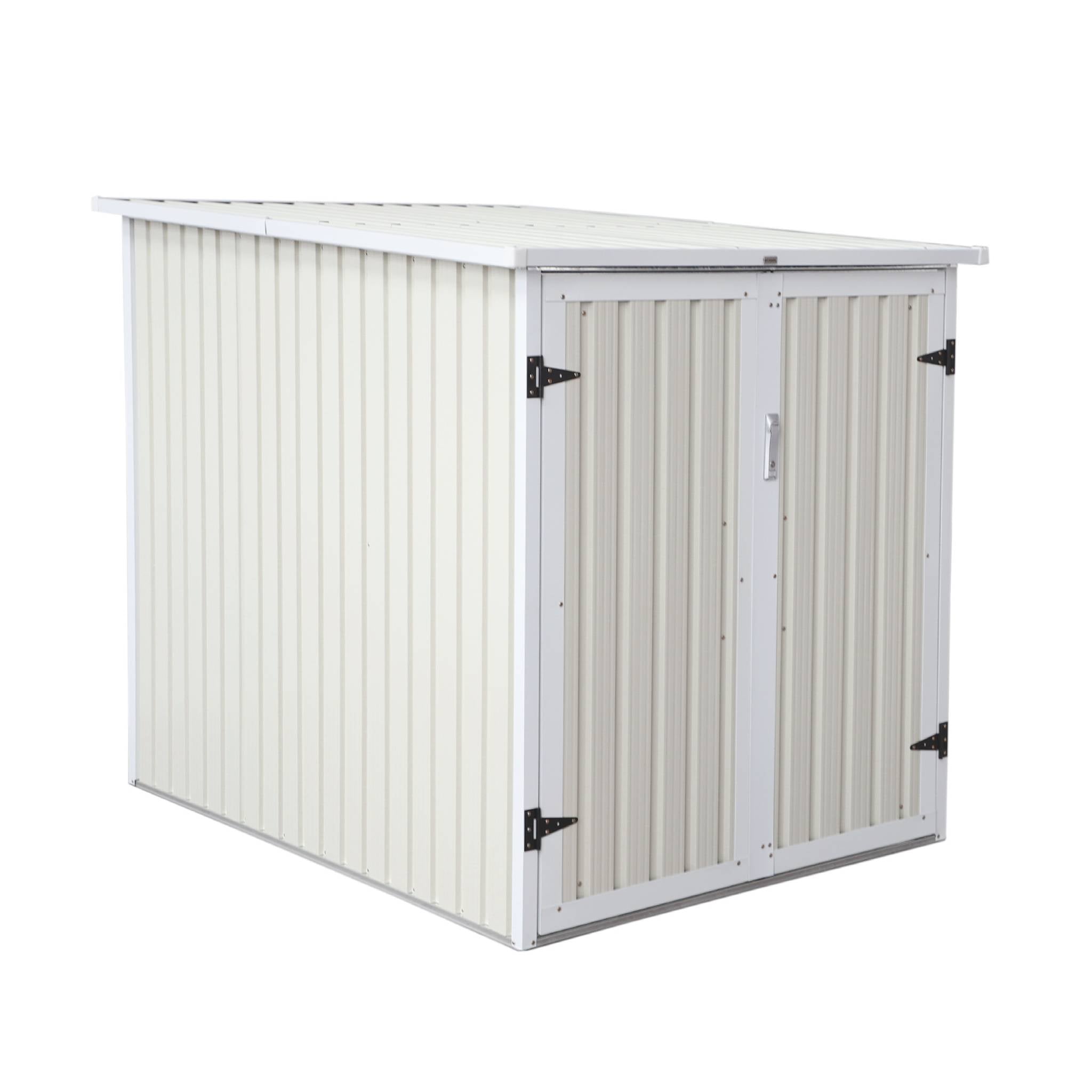 Riparo biciclette in acciaio zincato con kit di ancoraggio - 2