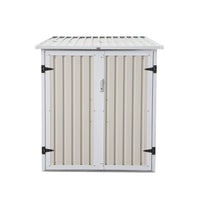 Riparo biciclette in acciaio zincato con kit di ancoraggio - 2