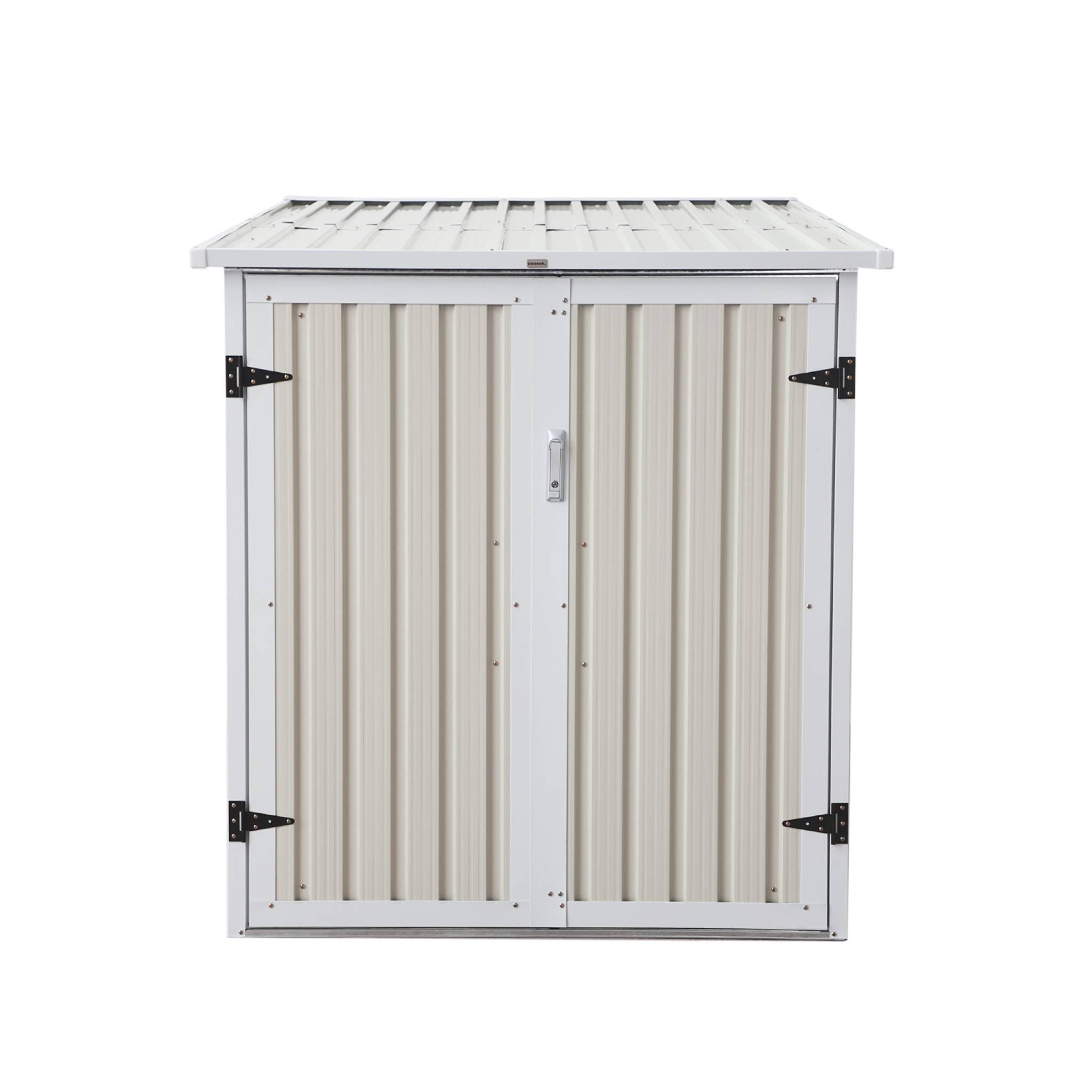 Riparo biciclette in acciaio zincato con kit di ancoraggio - 2