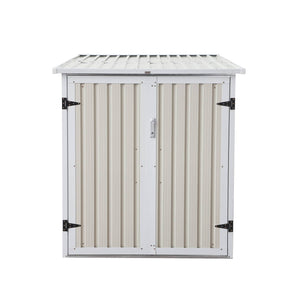 Riparo biciclette in acciaio zincato con kit di ancoraggio - 2