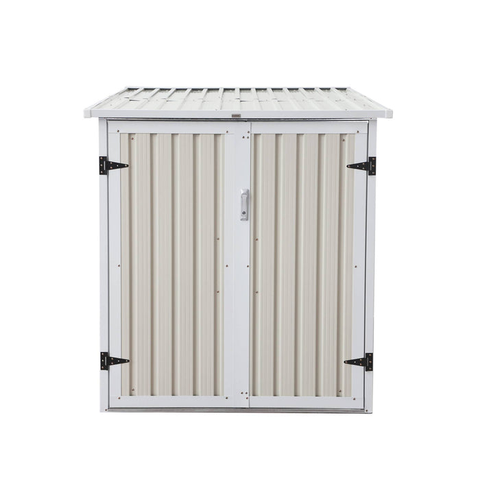 Riparo biciclette in acciaio zincato con kit di ancoraggio - 2