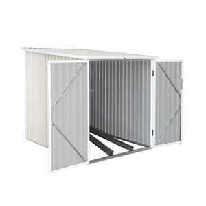 Riparo biciclette in acciaio zincato con kit di ancoraggio - 2