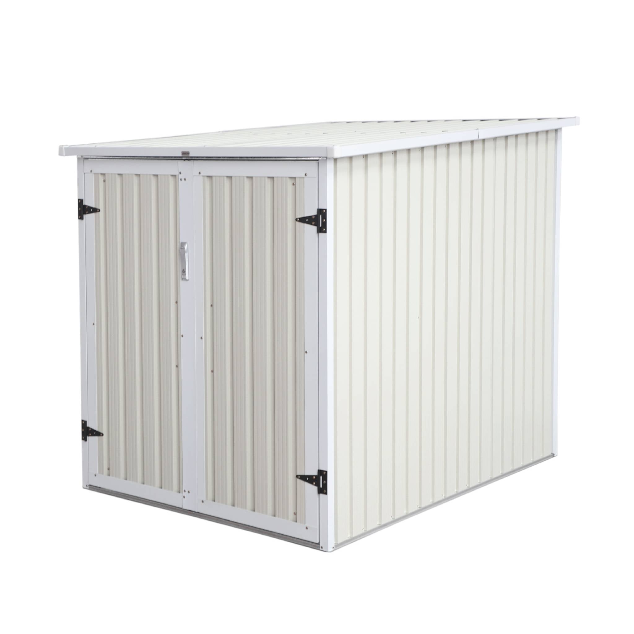 Riparo biciclette in acciaio zincato con kit di ancoraggio - 2