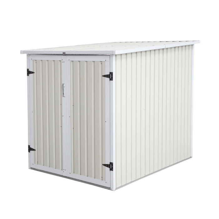 Riparo biciclette in acciaio zincato con kit di ancoraggio - 2